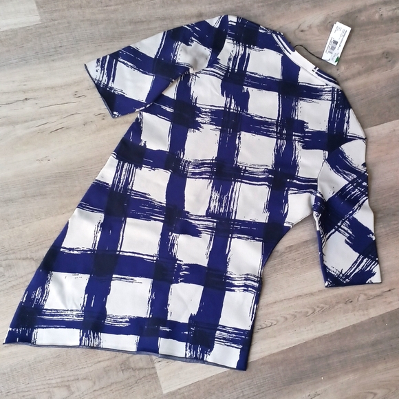 Proenza Schouler gingham Jacquard asymmetrical top size medium - Picture 16 of 16